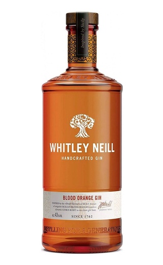 фото джин Whitley Neill Blood Orange 0,2 л