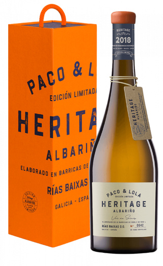 фото вино Paco and Lola Heritage Albarino 2018 0,75 л