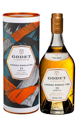 фото коньяк Godet Single-Cru 15 Years Old 0,7 л