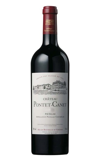 фото вино Chateau Pontet Canet 5-me Grand Cru Classe Pauillac 2004 0,75 л