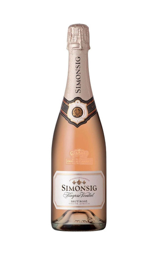 фото игристое вино Simonsig Kaapse Vonkel Brut Rose 2021 0,75 л