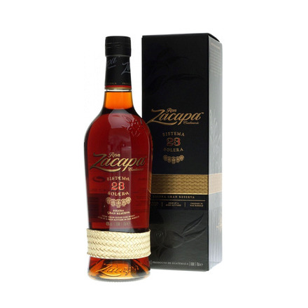 Ром Zacapa Solera Gran Reserva 23 years цена 0,75 л в коробке 9432 руб ...