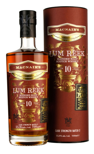 фото виски GlenAllachie MacNairs Lum Reek 10 Years Old Peated Batch 2 0,7 л