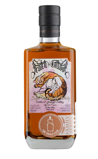 фото виски The Single Cask Scotch & Tattoos Glenburgie Cask №112 11 Years Old 0,7 л