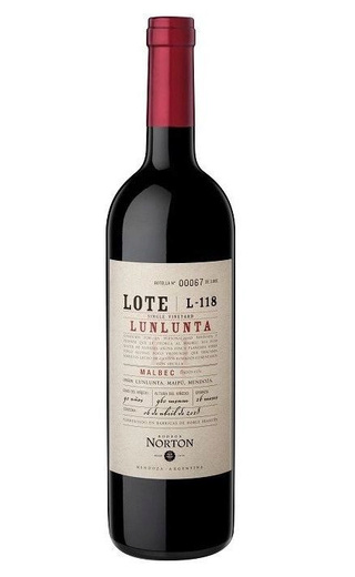 фото вино Bodega Norton Lote Lunlunta L-118 2021 0,75 л