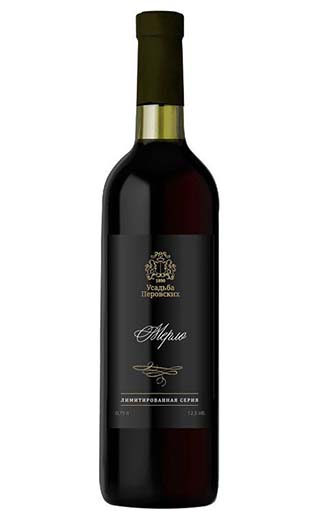 фото вино Usadba Perovskih Merlot Limited Edition 2021 0,75 л