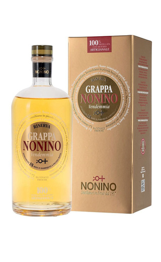 фото граппа Nonino Grappa Vendemia Riserva di Annata 2019 0,7 л