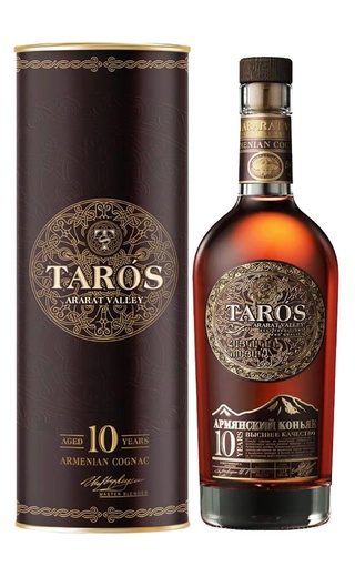 фото коньяк Taros 10 Years Old 0,5 л