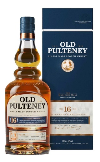 фото виски Old Pulteney 16 Years Old 0,7 л