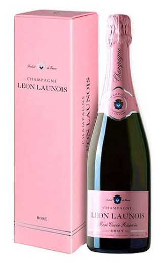 фото шампанское Leon Launois Cuvee Reservee Brut Rose 0,75 л