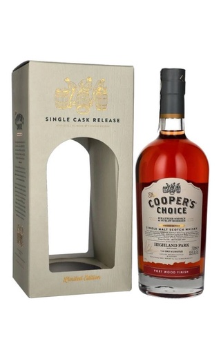 фото виски The Cooper's Choice Highland Park Single Malt Port Wood Finish 0,7 л