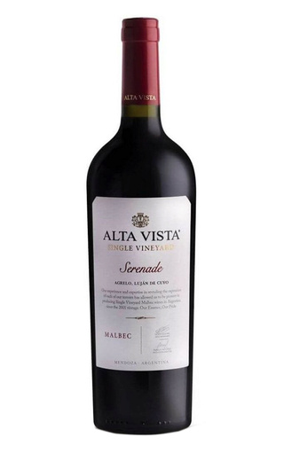 фото вино Alta Vista Single Vineyard Serenade Malbec 2020 0,75 л