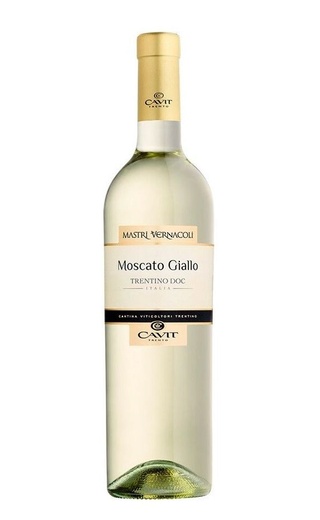 фото вино Cavit Mastri Vernacoli Moscato Giallo 2023 0,75 л