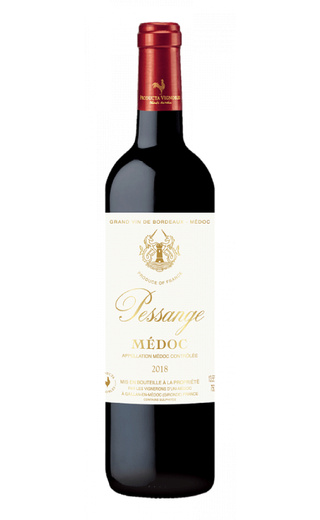 фото вино Pessange Medoc 2019 0,75 л