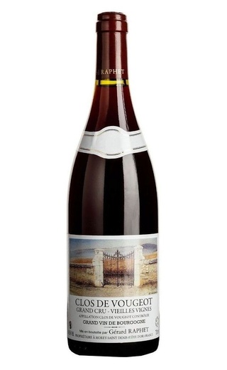 фото вино Gerard Raphet Clos de Vougeot Grand Cru Vieilles Vignes 2017 0,75 л