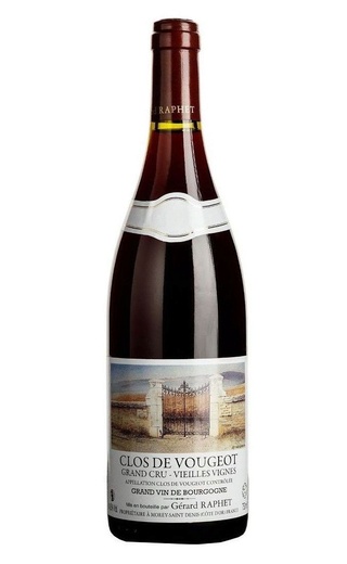 фото вино Gerard Raphet Clos de Vougeot Grand Cru Vieilles Vignes 2011 0,75 л