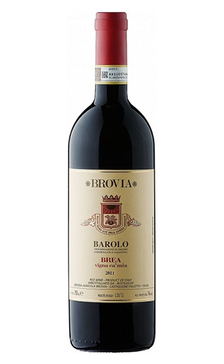 фото вино Brovia Brea Vigna Ca'Mia Barolo 2020 0,75 л