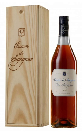 фото арманьяк Baron de Sigognac 1963 0,7 л