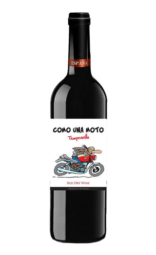 фото вино Como Una Moto Tempranillo Dry 2022 0,75 л