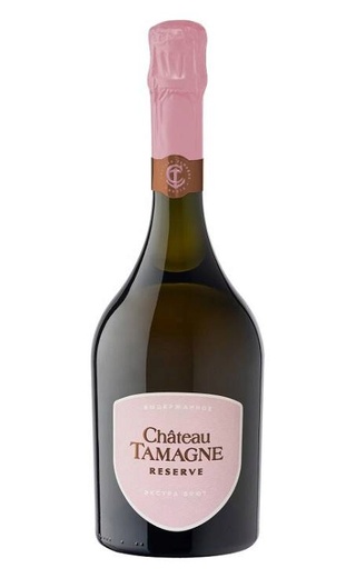 фото игристое вино Chateau Tamagne Reserve Extra Brut Rose 2021 0,75 л