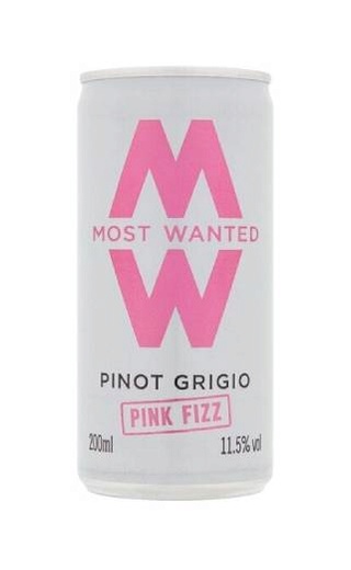 фото игристое вино Most Wanted Pinot Grigio Pink Fizz 0,2 л