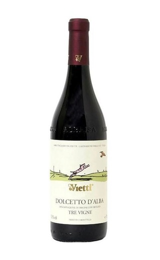 фото вино Vietti Dolcetto d'Alba Tre Vigne 2023 0,75 л
