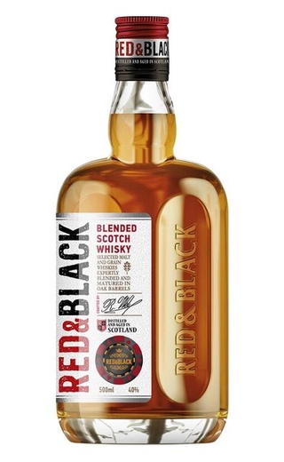 Рэд & Блэк Блендед Скотч 0.7 л фото виски Red & Black Blended Scotch 0,7 л