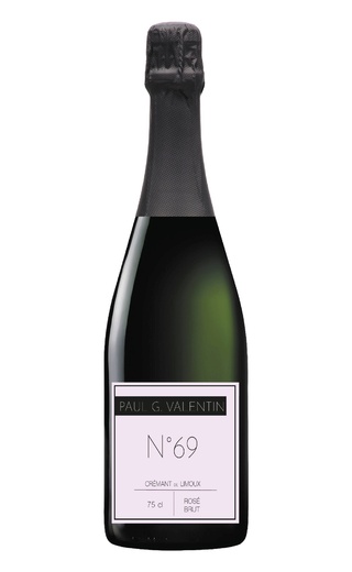Поль Же Валентан No.69 Креман де Лиму Розе 2022 0.75 л фото игристое вино Paul G. Valentin No.69 Cremant de Limoux Rose 2022 0,75 л
