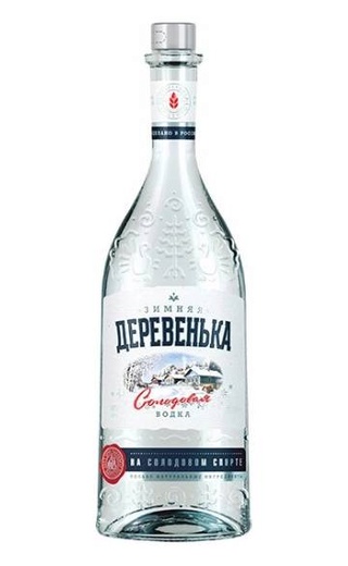Зимняя Деревенька 0.375 л фото водка Zimnyaya Derevenka 0,375 л