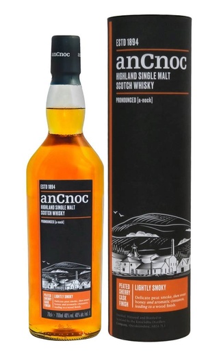 Ан Нок Питед 9 лет 0.7 л фото виски An Cnoc Peated 9 Years Old 0,7 л