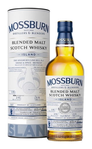 Моссберн Айлэнд 0.7 л фото виски Mossburn Island 0,7 л