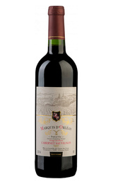 Вино Marquis d'Orlean Cabernet Sauvignon Semi Sweet 2016 0,75 л