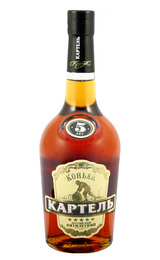 Коньяк Картель 5 лет 0,5 л