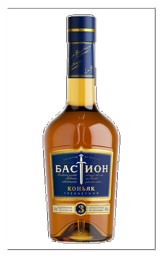 Бастион 3 года 0.5 л фото коньяк Bastion 3 Years Old 0,5 л