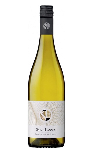 Домен Сен Лан Совиньон Шардоне 2018 0.75 л фото вино Domaine Saint-Lannes Sauvignon Chardonnay 2018 0,75 л