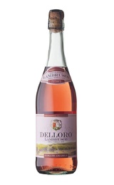 Игристое вино Delloro Lambrusco Dell'Emilia Rosato 0,75 л