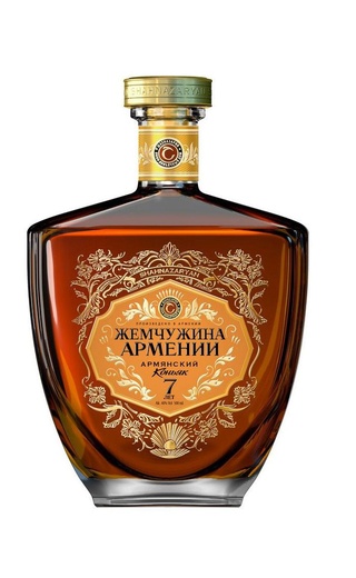 Жемчужина Армении 7 лет 0.5 л фото коньяк Zhemchuzhina Armenii 7 Years Old 0,5 л