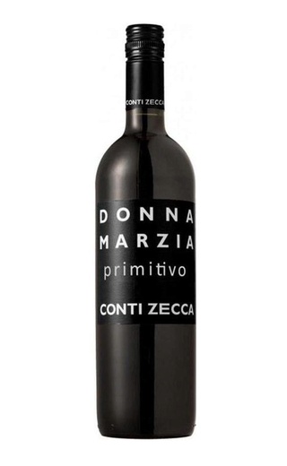 Конти Дзекка Донна Марция Примитиво 2019 0.75 л фото вино Conti Zecca Donna Marzia Primitivo 2019 0,75 л