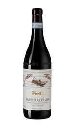 Вино Vietti Barbera d'Alba Tre Vigne 2017 0,75 л