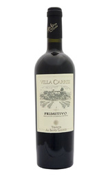 Вино Villa Carrisi Primitivo 2018 0,75 л