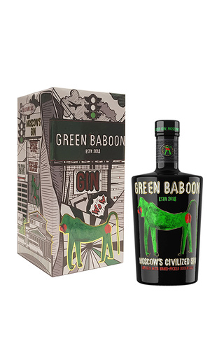 Грин Бабун 0.7 л фото джин Green Baboon 0,7 л
