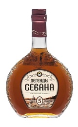 Коньяк Легенды Севана 5-летний 0,5 л