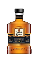 Коньяк Старый Крым КВВК 8 лет 0,5 л