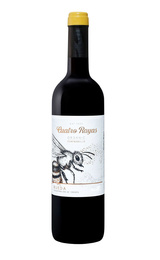 Вино Cuatro Rayas Tempranillo Roble Organic Rueda 2020 0,75 л