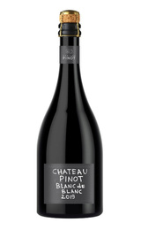Игристое вино Шато Пино Блан де Блан 2019 0,75 л