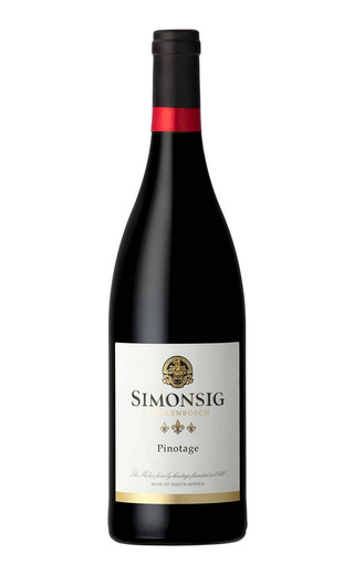Симонсиг Пинотаж Стелленбош 2018 0.75 л фото вино Simonsig Pinotage Stellenbosch 2018 0,75 л