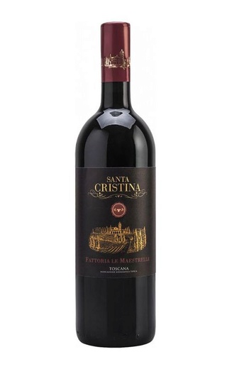 Антинори Санта Кристина Фаттория Ле Маестрелле 2019 0.75 л фото вино Antinori Santa Cristina Fattoria Le Maestrelle 2019 0,75 л