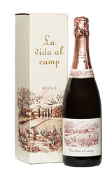 Игристое вино La Vida Al Camp Brut Rose 2018 0,75 л
