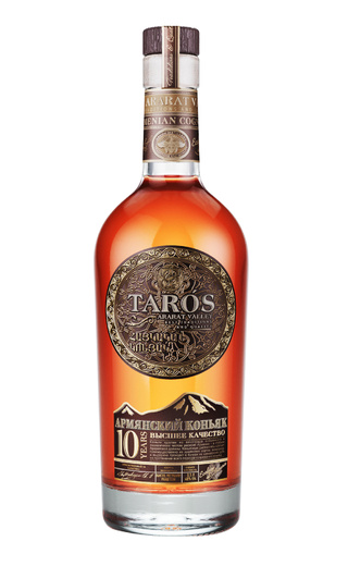 Тарос 10 Лет 0.5 л фото коньяк Taros 10 Years Old 0,5 л