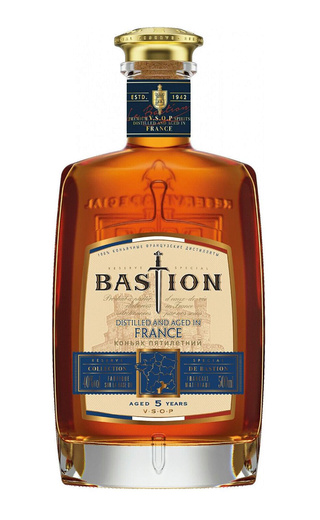 Бастион 5 лет Франс 0.5 л фото коньяк Bastion 5 Years Old France 0,5 л